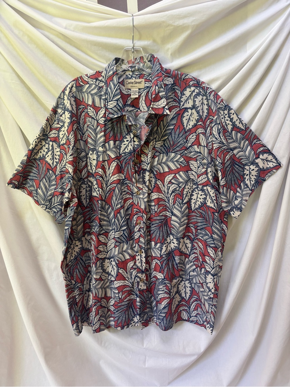 NWT Cooke Street Honolulu Cotton Hawaiian Shirt 2XL Men’s XXL